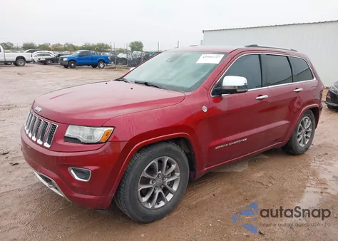 2014 Jeep Grand Cherokee Overland из США, поврежденный, VIN 1C4RJFCG2EC265122